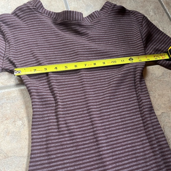 Rib Knit Bodycon Dress with Slit Sz Small - Picture 6 of 7